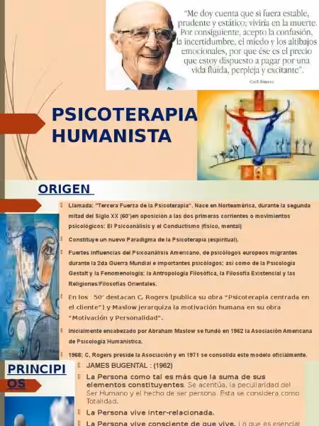 Humanistisk Psykoterapi: En Vej til Selvforståelse og Vækst Humanistisk Psykoterapi: En Vej til Selvforståelse og Vækst